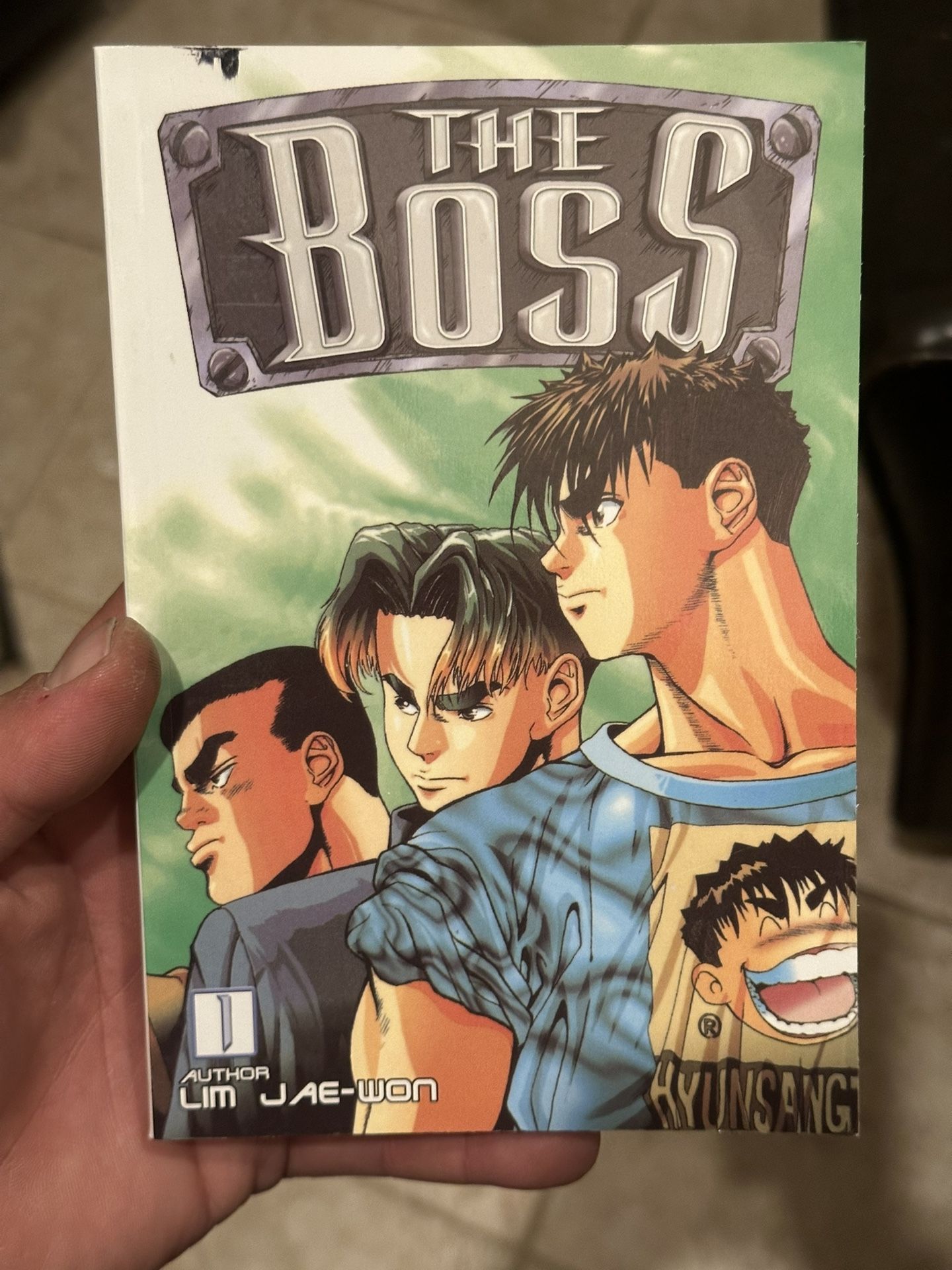 The Boss, Volume 1, a manga by Jae-Won Lim.