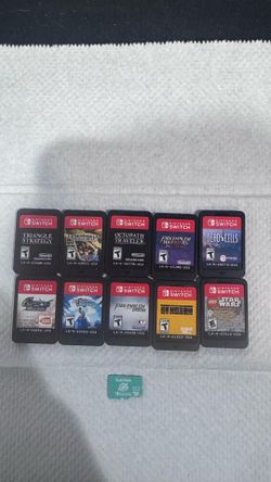 Nintendo Switch Games and 512GB MicroSD Card