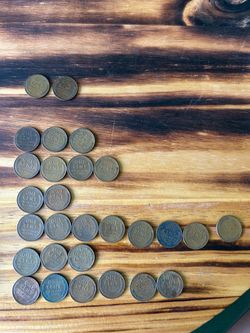 28 Lincoln Wheat Pennies (1930–1939) – Vintage Wheat Cent Coin Lot