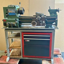 Jet 1024P Metal Lathe 110V w/Stand & More Taiwan Made 1977