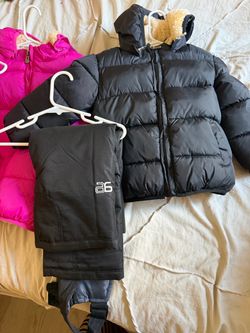 Kids Snow Bib & Coat Set 2T & 5T