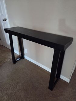 Black Console Table