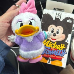 Mickey Family Cute Together Keychain