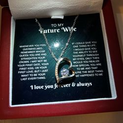 Future Wife Silver Necklace