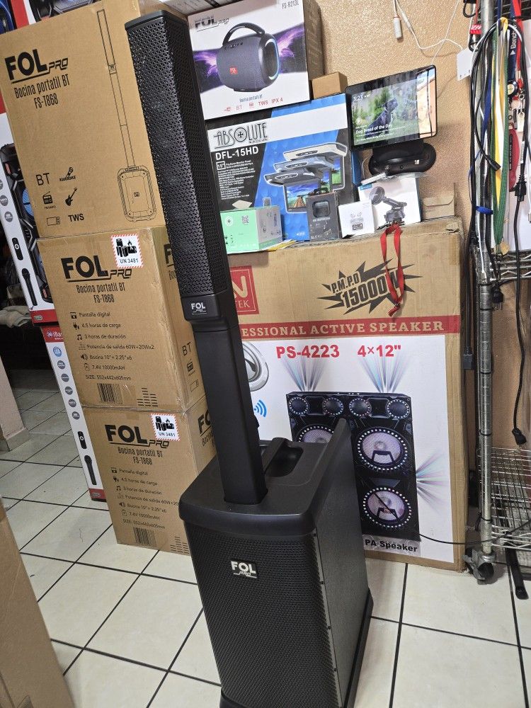 BRAND NEW BLUETOOTH KAREOKI SPEAKER