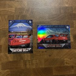 LB Silhouette Works Skyline ER34 Card Set