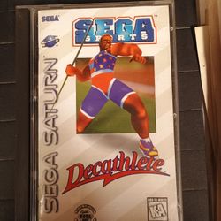 Sega Saturn Decathlete 