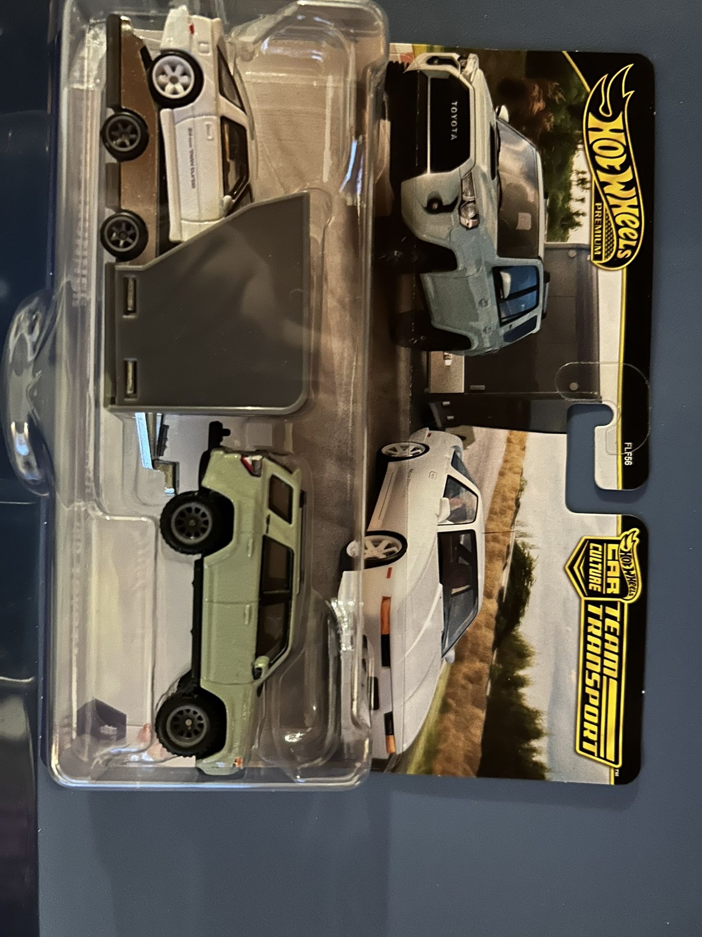 Hot Wheels Premium Team Transport 4Runner And Supra 