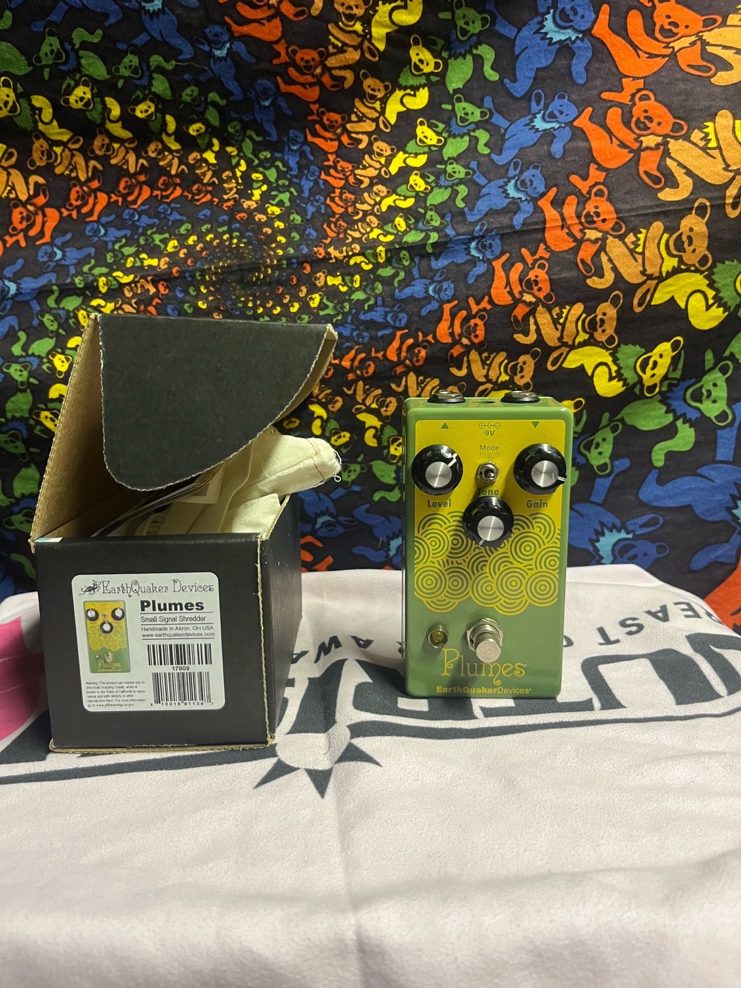 Used earthquaker devices plumes
