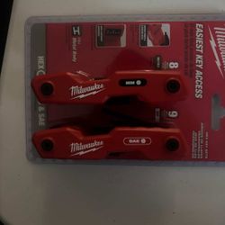 Milwaukee 17 Key Folding Hex 