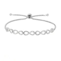 Brilliance Fine Silver Bracelet