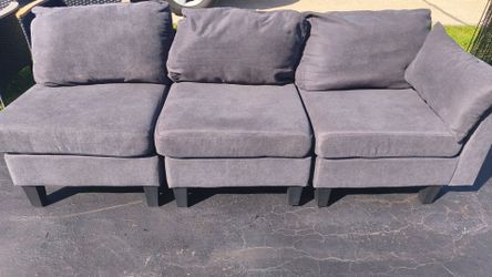 Gray sofa