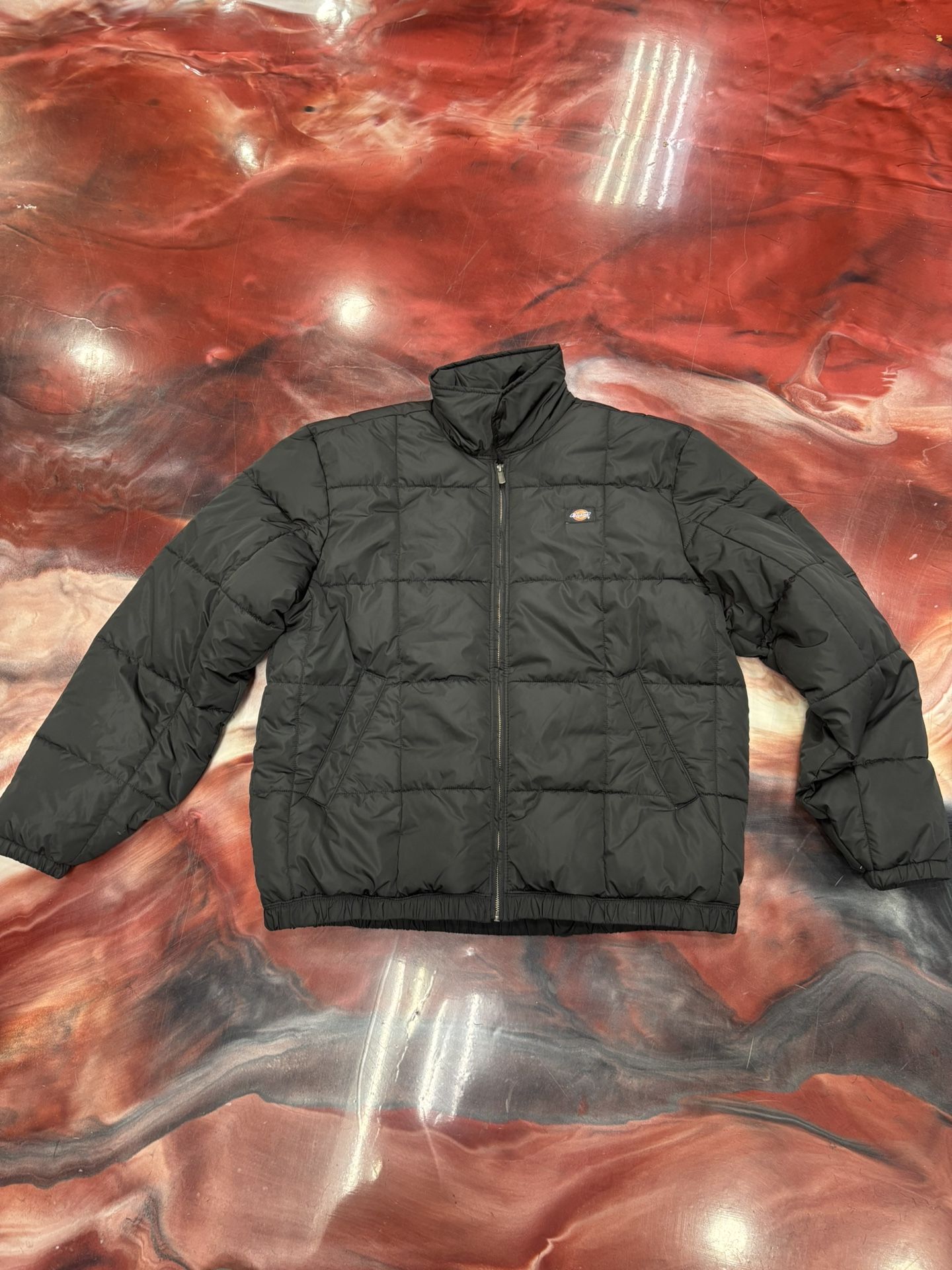 Dickies black puffer jacket