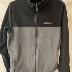 Men’s Columbia Fleece Jacket Size Large 