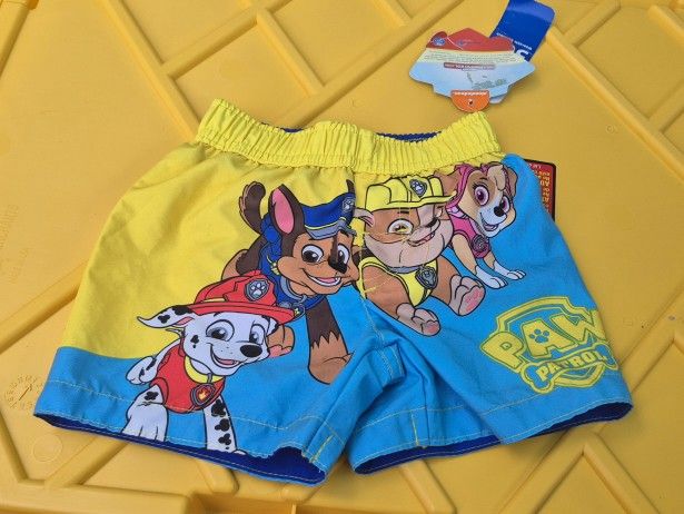 New Paw Patrol Swim Shorts 12 Months