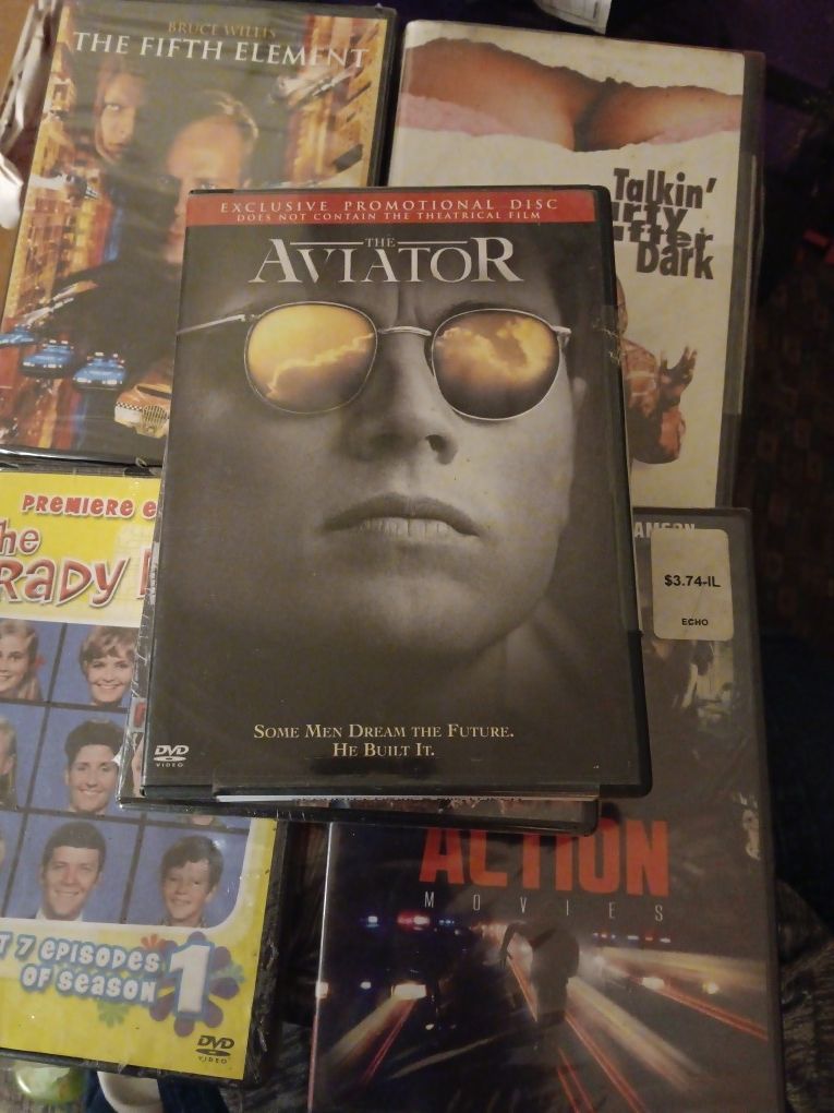 New THE AVIATOR dvd
