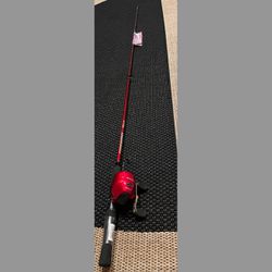 Shakespeare Firebird fishing rod and reel 