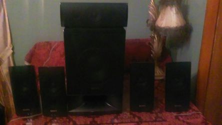 Sony surround speakers with subwoofer
