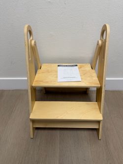 Wooden Kids Learning Tower Step Stool