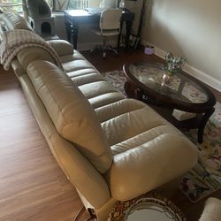 Leather Couch 