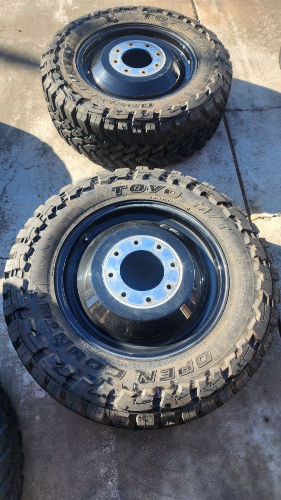 Fuel Rims And NEW TIRES RAM 3500 DUALLY for Sale in Las Vegas, NV OfferUp