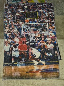 Michael Jordan Basketball Photo Print Rug