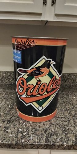 Baltimore Orioles 15" waste can