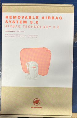 MAMMUT Removable Air Bag System 3.0 RRP $420