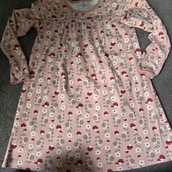 Hanna Andersson Dress Girls 120 (6/7 In US Size)