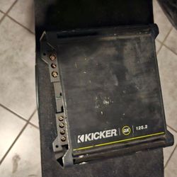 12 Inch Kicker With Kicker Amp