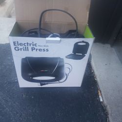 Electric Grill Press NON-STICK