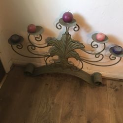 Candle Stand With Candles