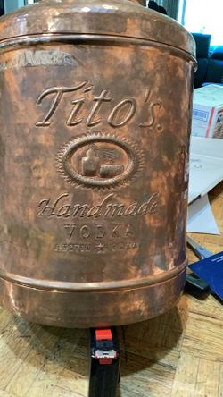 Tito’s Handmade Vodka. Austin Texas Still
