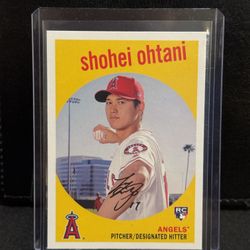 2018 Topps Archives Shohei Ohtani Rookie Card