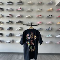 Brand New Supreme Patchwork Tee Navy Size XL