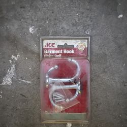 ACE Chrome Undershelf Garment Hooks - 2pk