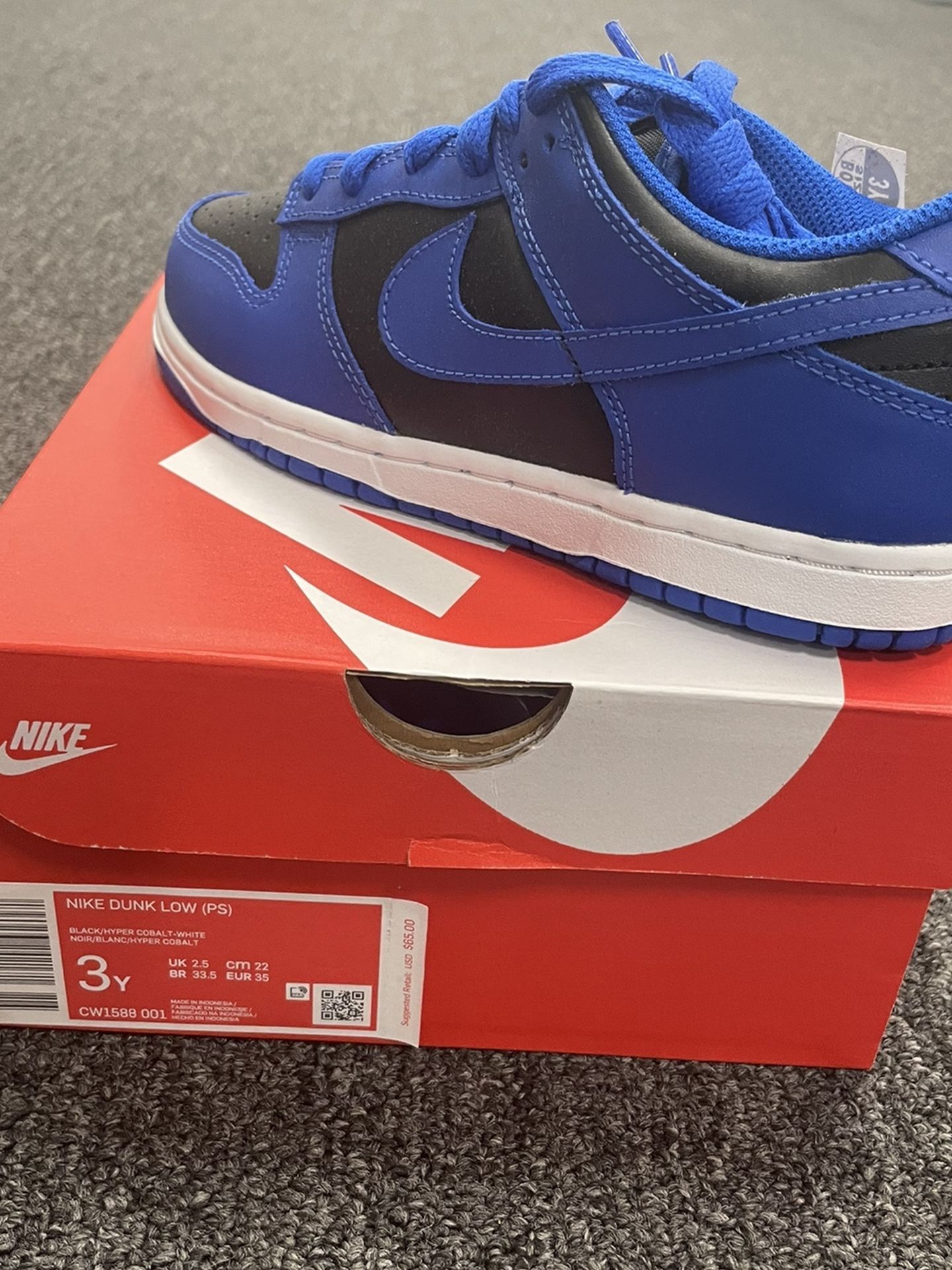 Nike Dunk Low Hyper Cobalt Brand New Preschool display picture 3