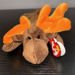 TY Beanie Baby Chocolate the Moose 1993