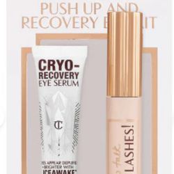 New Charlotte Tilbury Pillow Talk Push up and Recovery Eye Kit