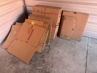 moving boxes.