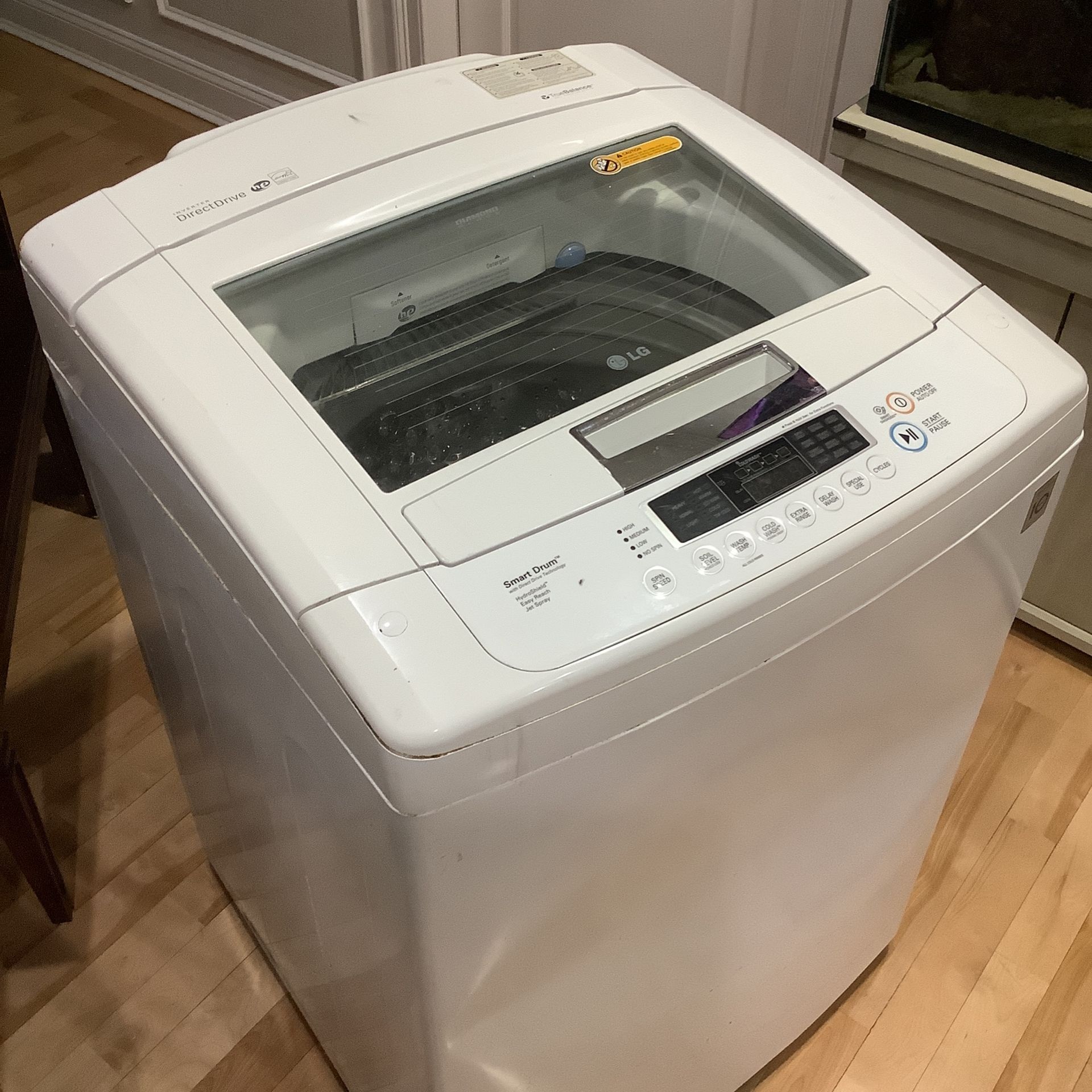 LG washer for parts or repair