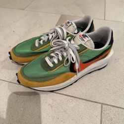 NikeSacai Waffle Green Gusto