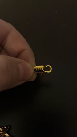 24K stamped 8mm figaro