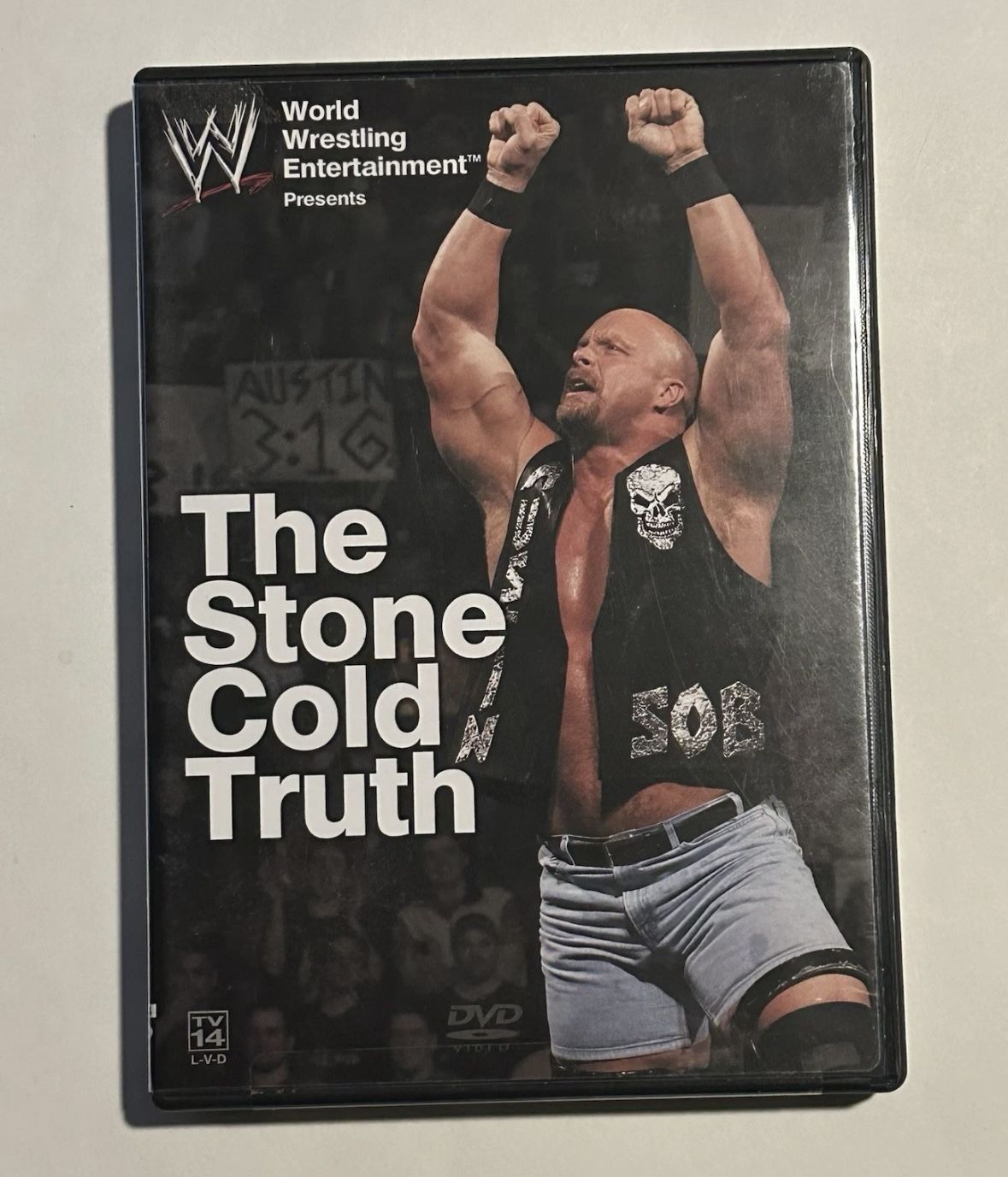 THE STONE COLD TRUTH DVD STEVE AUSTIN WWE TNA AEW ICP ROH XPW RARE OOP