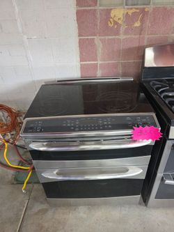 Double oven G.e profile island stove
