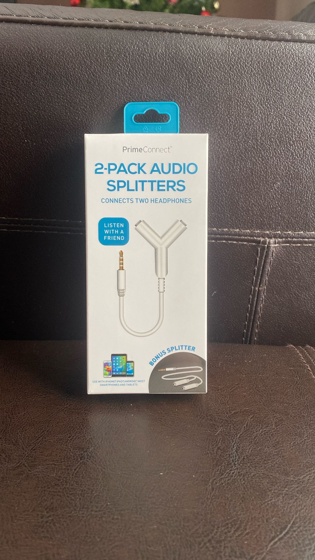 Prime Connect 2- Pack Audio Splitters