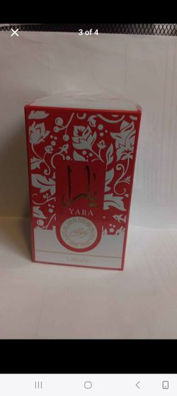 Yara Lattafa 100ml For Women color Pink,dark Pink And White 