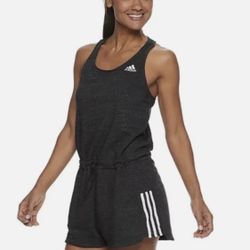 Adidas Sports 2 Street Racerback Romper Sz Mec