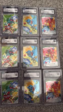 Pokémon First Partner 1 Gem Mint 10 full Set