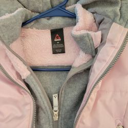 Gerry  Girls Winter Jacket, 2 Layer  , Size 4 Yr